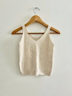 🌟Free With Purchase🌟 Target A New Day Cream Sweater Tank, Size XS